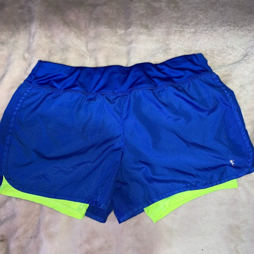 running shorts with tights underneath